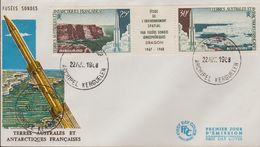 TERRE AUSTRALES ET ANTARTIQUE FR.  SPACE FDC  1968    Yvert N° PA 16A   Réf  H967 X - FDC