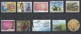 TEN AT A TIME - ICELAND - LOT OF 10 DIFFERENT COMMEMORATIVE  8 - USED OBLITERE GESTEMPELT USADO - Lots & Serien