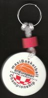 Basketball / Sport / Keyring, Keychain, Key Chain / 6th European MaxiBasketball Championship, Zagreb, Croatia, 2010 - Bekleidung, Souvenirs Und Sonstige