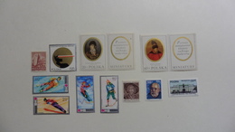 Pologne   : 11  Timbres  Neufs - Sammlungen