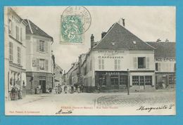 CPA Rue Saint Nicolas REBAIS 77 - Rebais