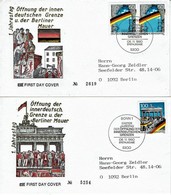 Germany - Mi-Nr 1481/1482 FDC (O1093)- - 1981-1990