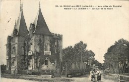 LA BAULE SUR MER VUE PRISE DU REMBLAI MANOIR LA COTTIERE AVENUE DE LA NOUE - La Baule-Escoublac