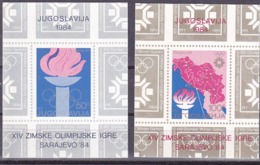 Yougoslavie 1984 2blocs Y&TBF N° 23 / 24 MNH ** - Winter 1984: Sarajevo