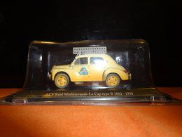 Voiture - Renault 4 CV Raid  Rallye Méditerranée - Le Cap Type R 1062 - 1950 - Eligor 1/43 - Eligor