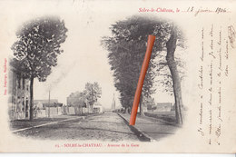 SOLRE-le-CHATEAU - Avenue De La Gare - Solre Le Chateau