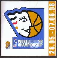 Germany 1998 / FIBA 13th Women's World Basketball Championship / Sticker - Bekleidung, Souvenirs Und Sonstige