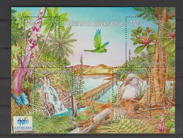 2009 New Caledonia Bird Fauna Bird Life International BLI Strip Of 3 Stamps MNH - Nuevos