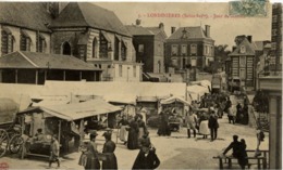 76 LONDINIERES - Jour De Marché - Très Animée - Londinières