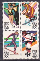 USA Timbres Se Tenants Série Complète De 1984 MNH ** - Winter 1984: Sarajevo