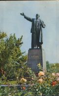 Kazakhstan -  Postcard Unused 1970 -  Alma-Ata - The Monument Of V.I. Lenin - Kasachstan