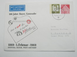 1969 , Privatganzsache  München , Verschickt - Private Covers - Used