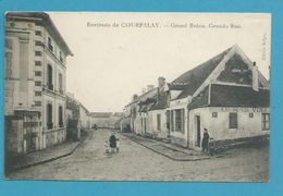 CPA Grand Bréau Grande Rue Environs De COURPALAY  77 - Autres & Non Classés