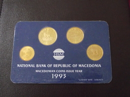 Macedonian  Coins Issue Year 1993 UNC, National Banc Of Republic Of Macedonia - Macedonia