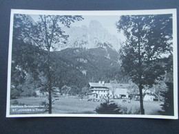 AK / Echtfoto Österreich 1938 Gasthaus Griessenau Bei St. Johann In Tirol. Stempel Des Gasthauses!! - Hotels & Restaurants