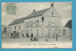 CPA - Commerces Entrée De La Rue De Ségéote BARCY Environs De MEAUX 77 - Autres & Non Classés