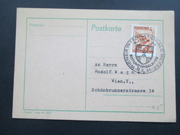 Österreich 1946 Freimarken Landschaften EF Mit Sonderstempel Wiener Internationale Messe Rotundengelände - Briefe U. Dokumente