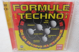 2 CDs "Formule Techno" Vol. 1 - Dance, Techno En House