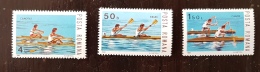 ROUMANIE AVIRON, ROWING, REMO  Serie 3 Valeurs En 1983 ** MNH Neuf Sans Charniere - Remo