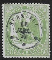 France - Télégraphes N° 6 Oblitéré De St Brieuc  -  Cote : 20 € - Telegraph And Telephone