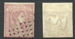 KATALONIA Cataluna 1874 Michel 5 Don Carlos O Mute Cancel RARE ! - Carlisten