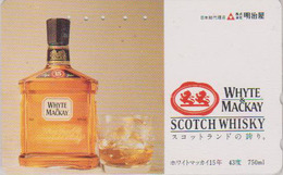 Télécarte JAPON / 110-011 - ALCOOL - WHISKY WHYTE & MACKAY ** SCOTLAND ** - ALCOHOL JAPAN Phonecard - ALKOHOL TK - 960 - Alimentation