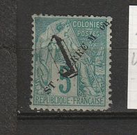 SAINT PIERRE ET MIQUELON N° 48 1 SUR 5C VERT TYPE ALPHEE DUBOIS NEUF SANS GOMME - Nuevos