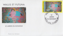 Enveloppe  FDC   1er   Jour     WALLIS  Et  FUTUNA     LE  JARDIN  DU  BONHEUR    1998 - FDC