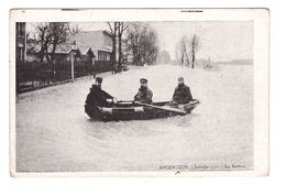 Delcampe - 95 Argenteuil Le Facteur PTT Janvier 1910 Crue Inondation Inondations - Argenteuil