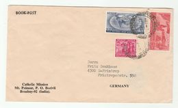 1972 INDIA Catholic Mission COVER Stamps THRIFT DAY, CHILDRENS DAY To Germany - Briefe U. Dokumente