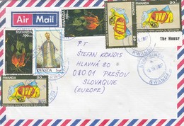 COVER RWANDA TO SLOVAC REPUBLIC  / 3 - Other & Unclassified