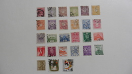 Japon : 27 Timbres Oblitérés - Colecciones & Series