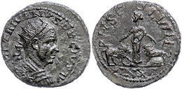 131 Moesia Superior, Viminacium, Æ (4,81g), Trajanus Decius, 249-251. Av: Büste Nach Rechts, Darum "IMP TRAJANVS DECIVS  - Röm. Provinz