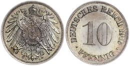 177 10 Pfennig,1916, D, Getönt, PP, Selten!, Katalog: J. 13 PP - Sonstige & Ohne Zuordnung