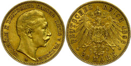 242 20 Mark, 1896, Wilhelm II., Ss., Katalog: J. 252 Ss - Sonstige & Ohne Zuordnung