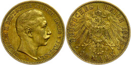 245 20 Mark, 1898, Wilhelm II., Ss., Katalog: J. 252 Ss - Sonstige & Ohne Zuordnung