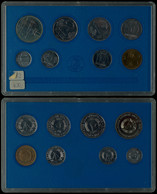 377 1983, KMS Von 1 Pfennig Bis 5 Mark, 8 Münzen, 5 Mark Meißner Dom, In Hartplastik, St.  St - Münz- Und Jahressets