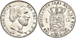 607 Gulden, 1861, Wilhelm III., Schulman 614, Vz.  Vz - Sonstige & Ohne Zuordnung