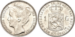 619 Gulden, 1898, Wilhelmina, Schulman 802, Vz.  Vz - Sonstige & Ohne Zuordnung