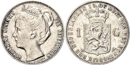 621 Gulden, 1906, Wilhelmina, Seltener Jahrgang, Schulman 808, Kl. Rf., Ss.  Ss - Sonstige & Ohne Zuordnung