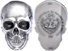 760 5 Dollars, 2016, Skulls-Skull No 1, In Slab Der NGC Mit Der Bewertung PF70 Antiqued, Early Releases. - Palau