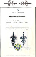 1216 Gau-Ehrenzeichen Essen In Silber, Mit Punze 935, In Schatulle, Dazu Expertise+Ankaufgarantie Detlev Niemann Datiert - Sonstige & Ohne Zuordnung