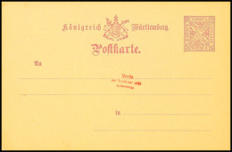 1701 5 Pf Lila, Mit Rotem Handstempel "Probe Zur Frankatur Nicht Verwendbar", Tadellos Ungebraucht, Katalog: DP24 BF - Sonstige & Ohne Zuordnung