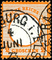 1789 1/2 Groschen Orange Mit Auf Dieser Marke Seltenem Hufeisenstempel "STRASSBURG Im ELS 4. JUNI 73" (Spalink-Nr. 36-3) - Sonstige & Ohne Zuordnung