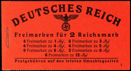 2675 Hitler 1941, 2. Seite Reklame Zeichenstift, Postfrisch, Mi. 160.-, Katalog: MH48.2.1 ** - Markenheftchen