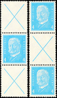 2734 Reichspräsidenten 1932, 18 Zusammendrucke Komplett Postfrisch, Mi. 1.420,-, Katalog: K9/W29 ** - Other & Unclassified