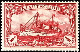 3337 1/2 Dollar Kaiseryacht, Tadellos Postfrisch, Kabinett, Tiefst Gepr. Bothe BPP, Mi. 200.-, Katalog: 24B ** - Kiautschou