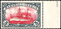 3371 5 Mark Kaiseryacht Tadellos Postfrisch, Unsigniertes Luxusstück, Mi. 600.-, Katalog: 25 ** - Marshall-Inseln