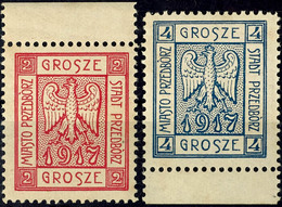 3460 2 - 4 Gr., Jeweils Mit Bogenrand Oben Bzw. Unten, Tadellos Ungebraucht, Tiefst Gepr. Jungjohann BPP, Mi. 220.-, Kat - Sonstige & Ohne Zuordnung