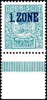 3491 75 Ö. Wappen Mit Plattenfehler II Mit Unterrand, Tadellos Postfrisch, Unsigniert, Mi. Ohne Preis, Katalog: 24II ** - Sonstige & Ohne Zuordnung